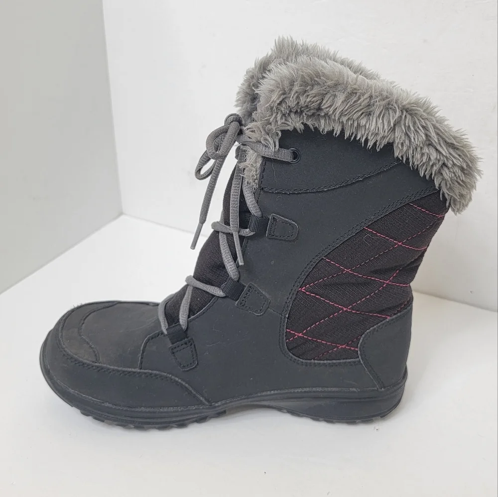 Columbia Big Kids' Ice Maiden Lace II Boot Snow Size 5